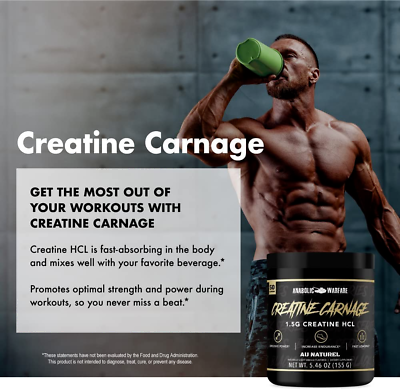 CREATINE CARNAGE