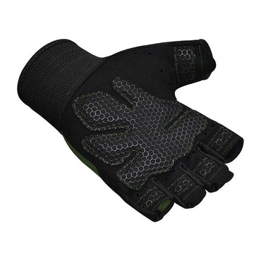 OPEN FINGER MESH GYM GLOVE - W1