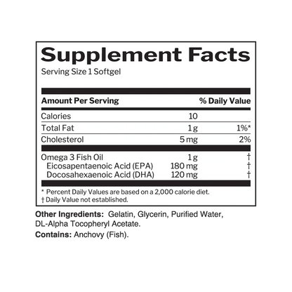 FISH OIL OMEGA 3