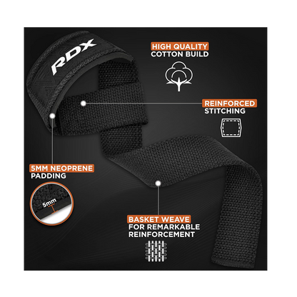 WEIGHT LIFTING BASIC STRAP PAIR - W1