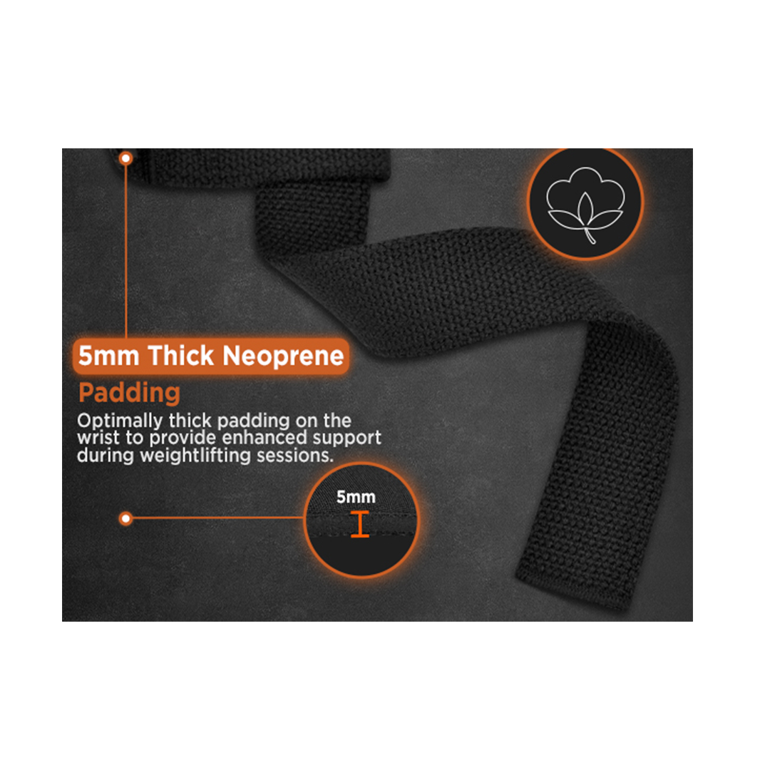 WEIGHT LIFTING BASIC STRAP PAIR - W1