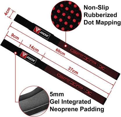 WEIGHT LIFTING GEL STRAP PAIR - S4