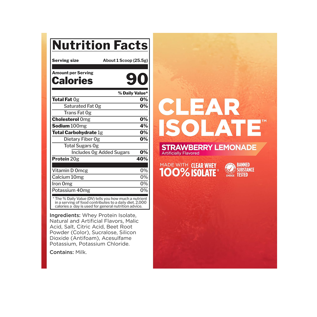 CLEAR WHEY ISOLATE