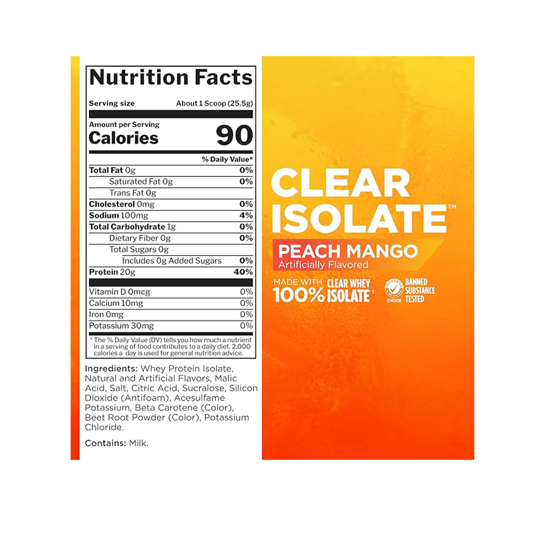 CLEAR WHEY ISOLATE