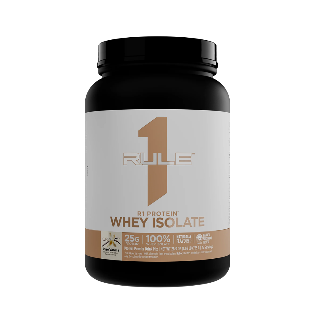 NATURALLY FLAVORED 100% WHEY ISOLATE