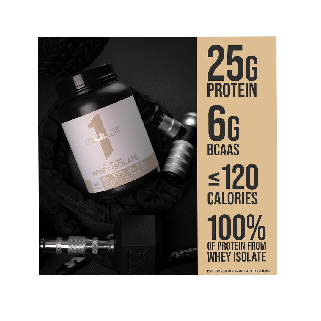 NATURALLY FLAVORED 100% WHEY ISOLATE