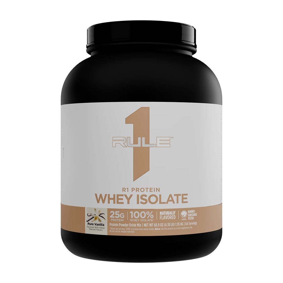 NATURALLY FLAVORED 100% WHEY ISOLATE