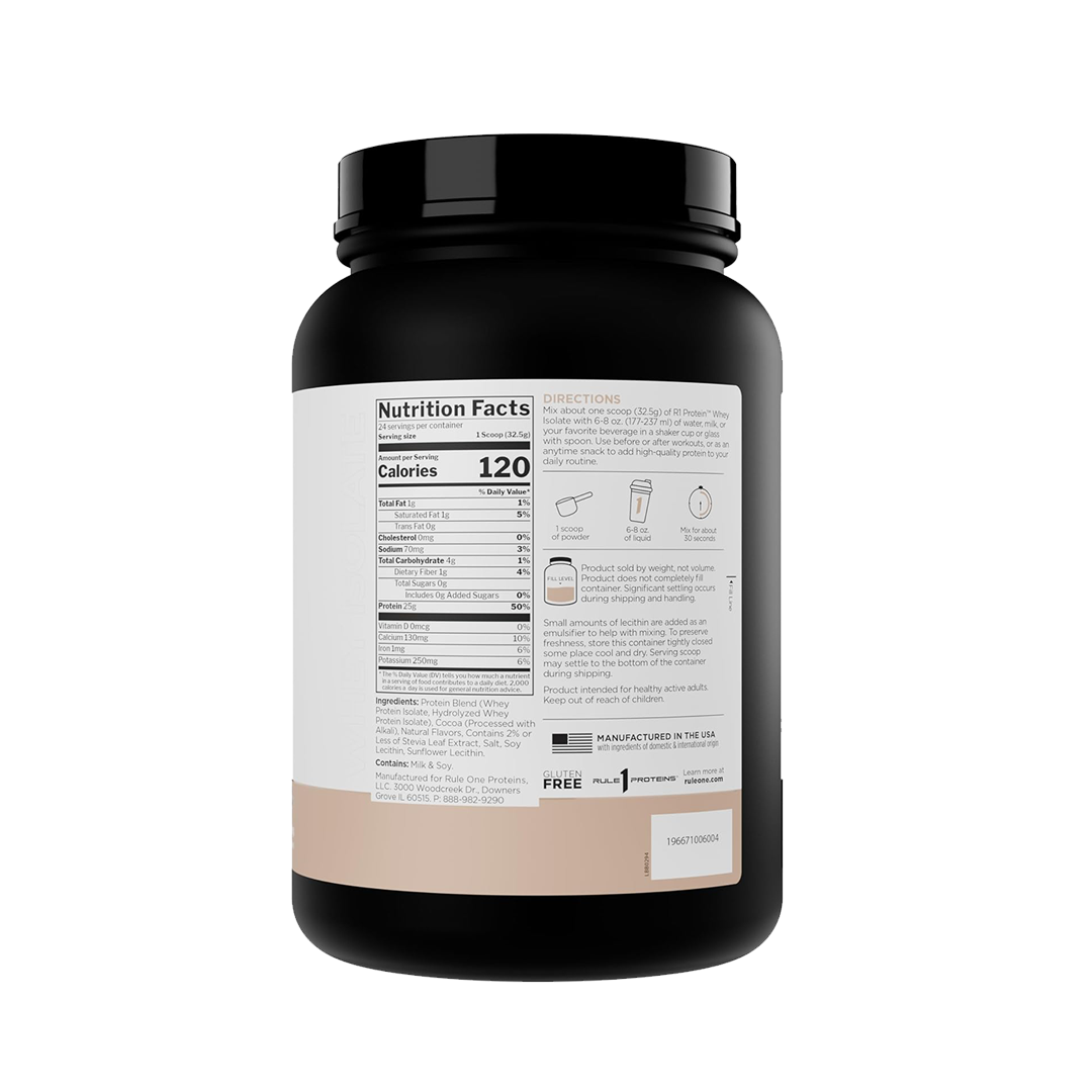 NATURALLY FLAVORED 100% WHEY ISOLATE