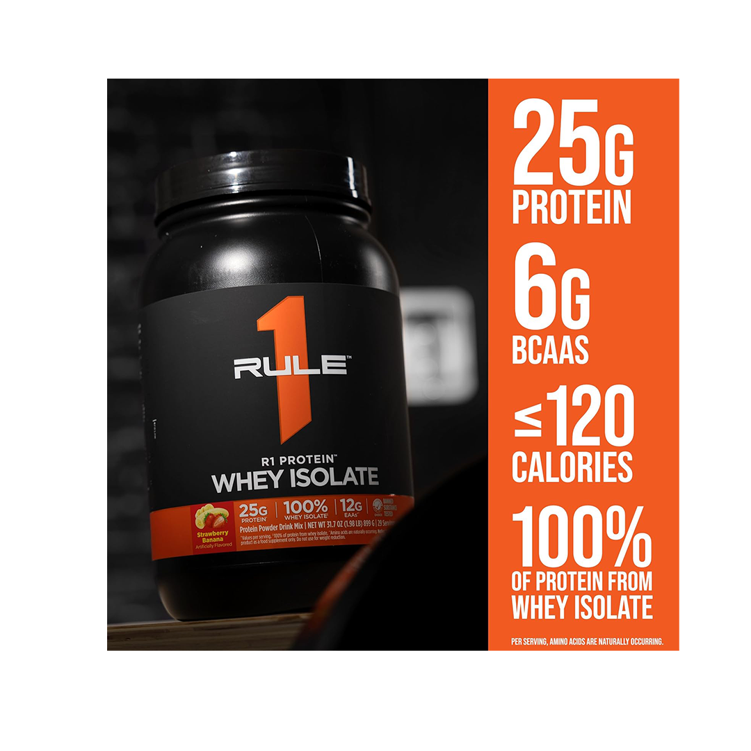 100% WHEY ISOLATE