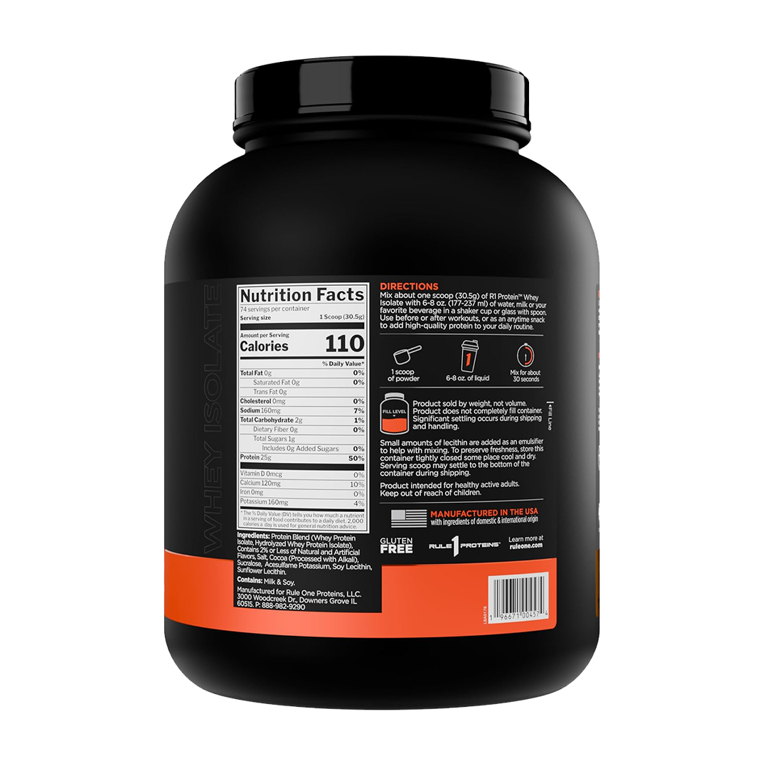 100% WHEY ISOLATE