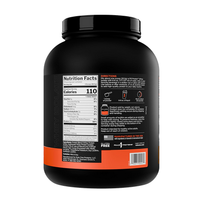 100% WHEY ISOLATE
