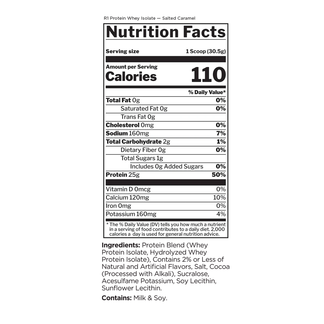 100% WHEY ISOLATE