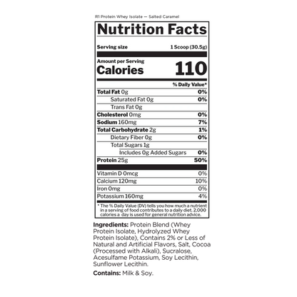 100% WHEY ISOLATE