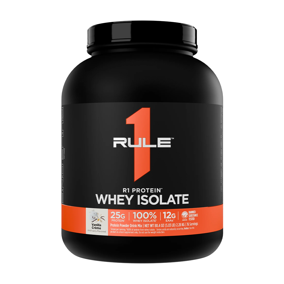 100% WHEY ISOLATE