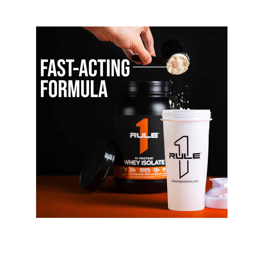 100% WHEY ISOLATE