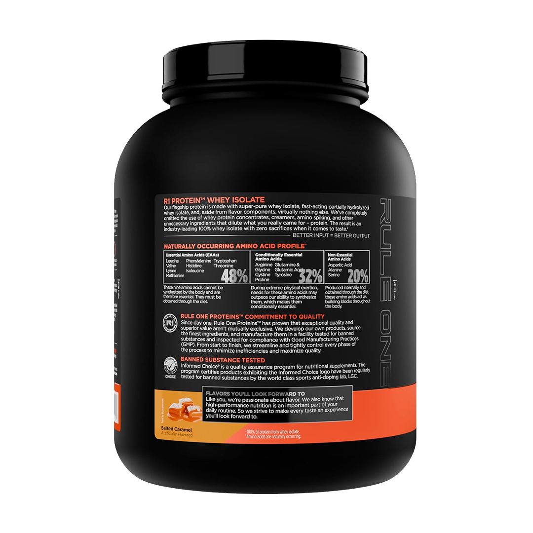 100% WHEY ISOLATE