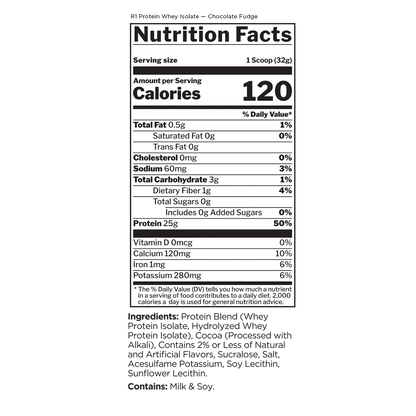 100% WHEY ISOLATE