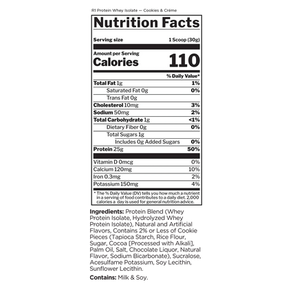 100% WHEY ISOLATE