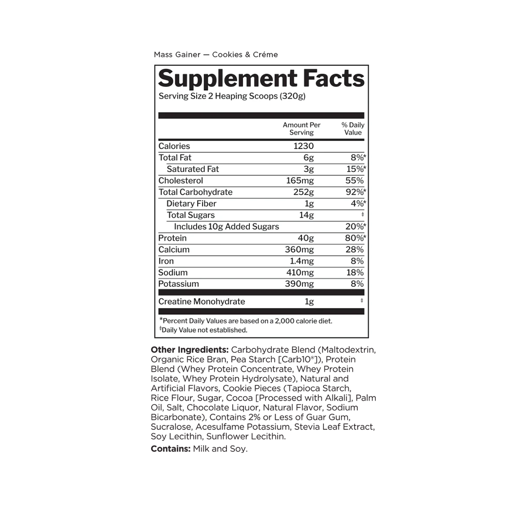 MASS GAINER