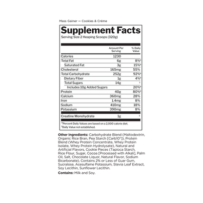 MASS GAINER