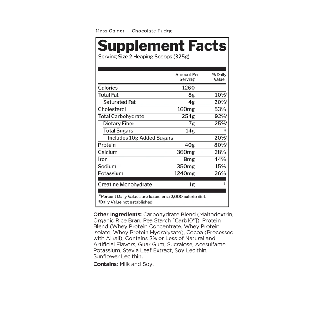 MASS GAINER