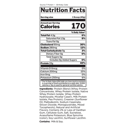SOURCE 7 PROTEIN