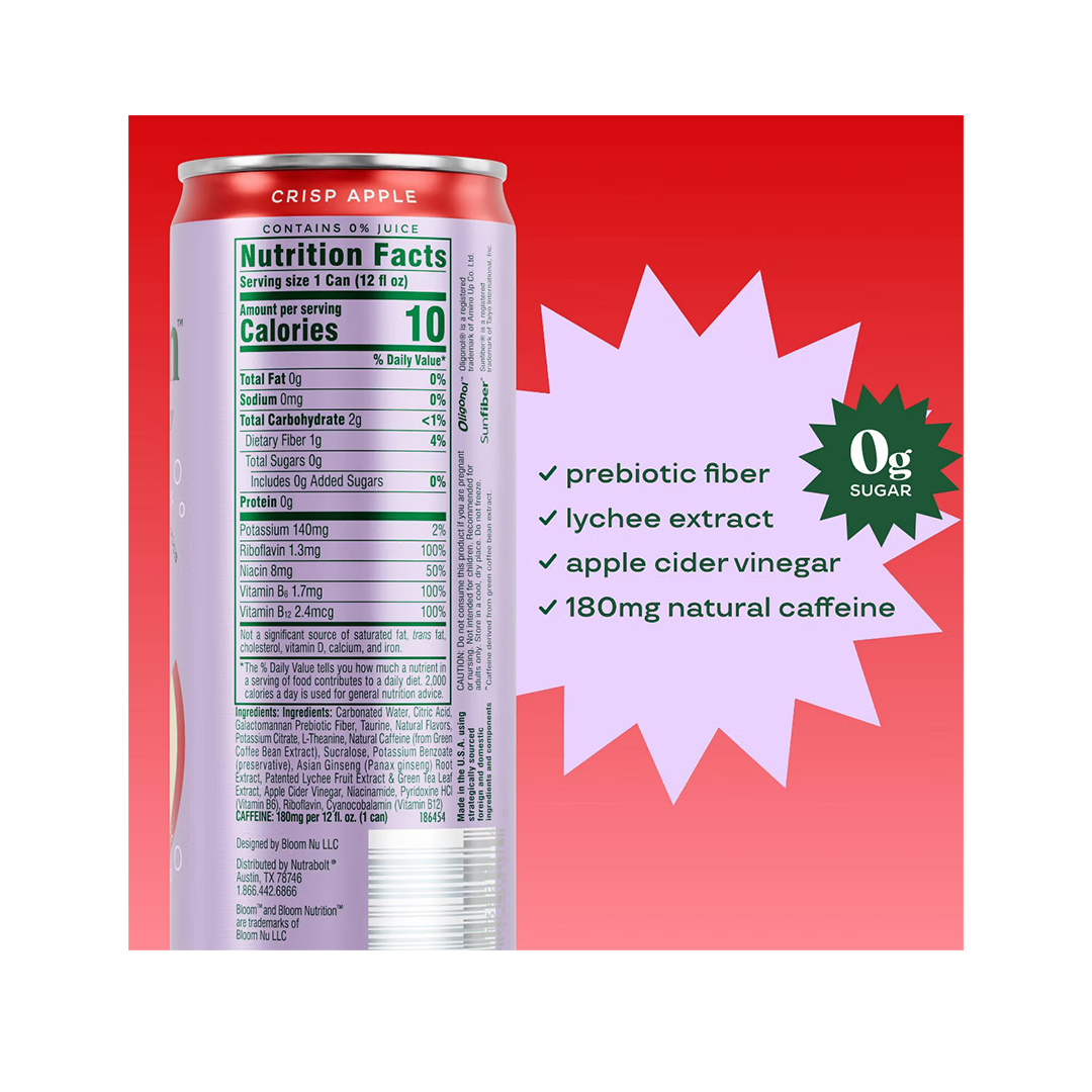 BLOOM SPARKLING ENERGY RTD