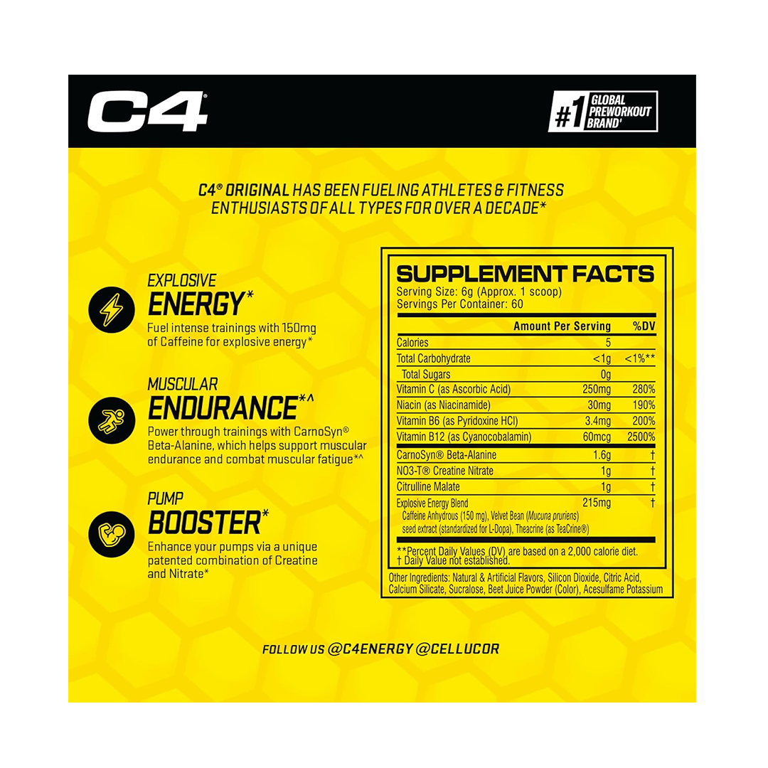 C4 ORIGINAL PRE-WORKOUT