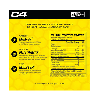 C4 ORIGINAL PRE-WORKOUT