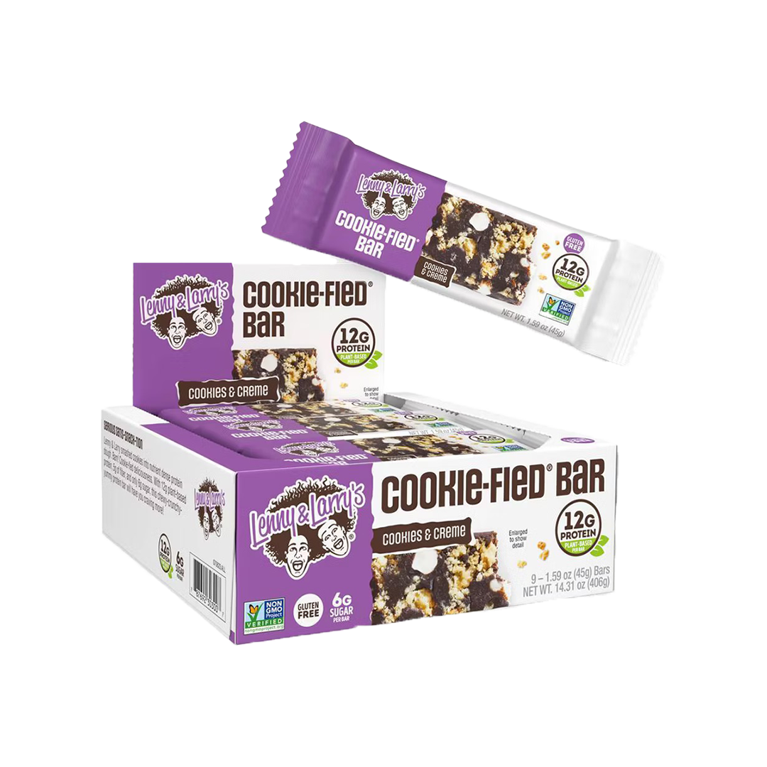 COOKIE-FIED VEGAN PROTEIN BAR