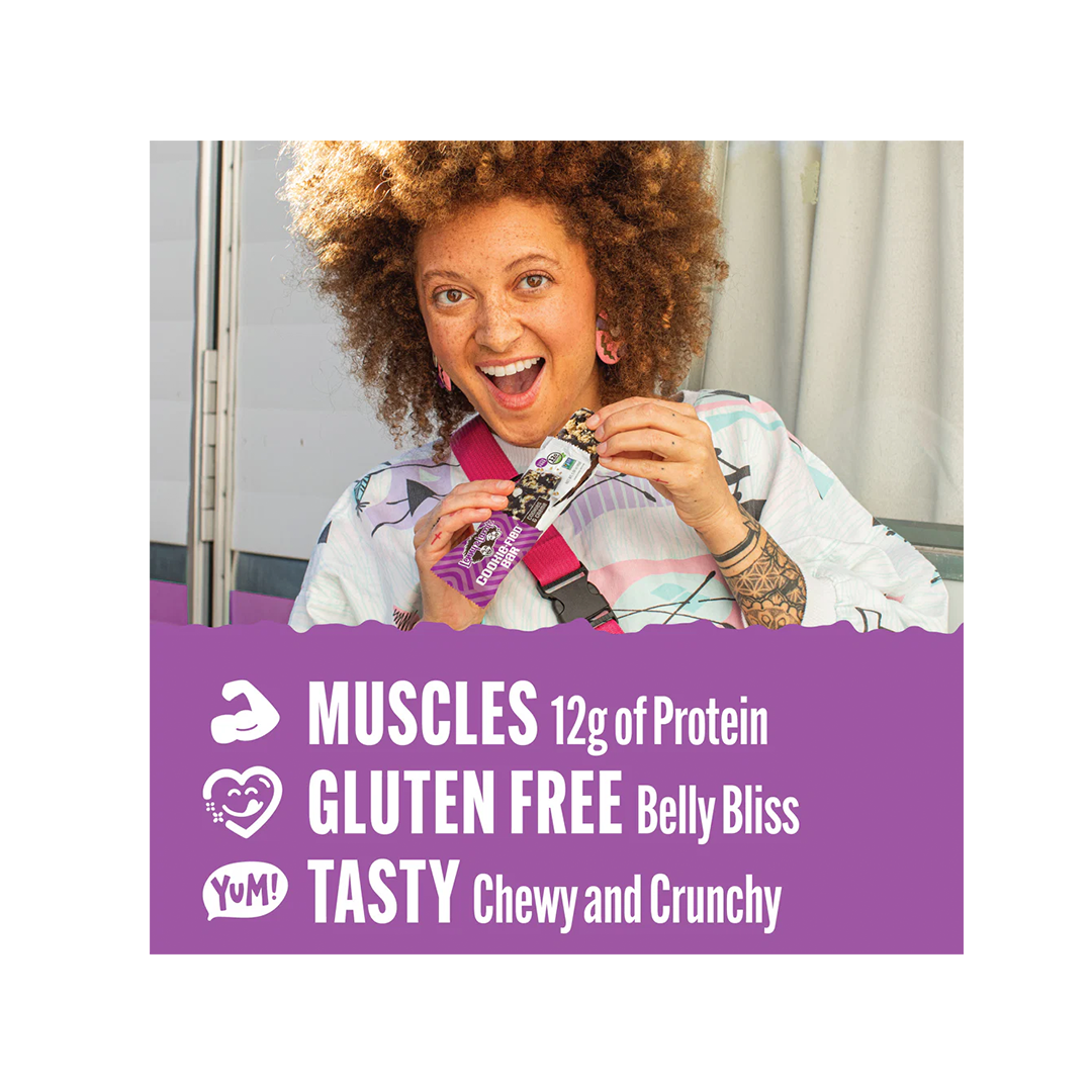 COOKIE-FIED VEGAN PROTEIN BAR