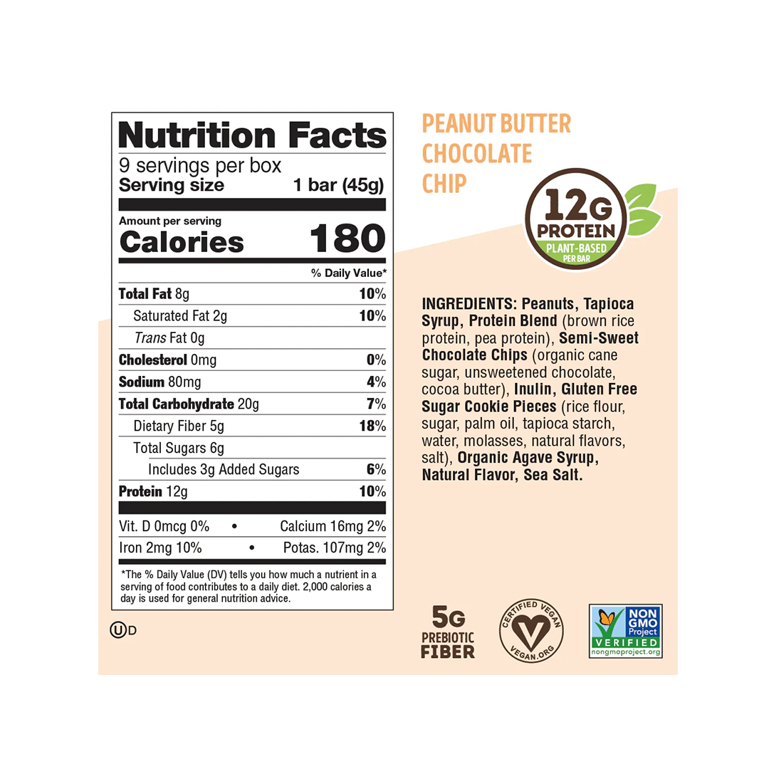 COOKIE-FIED VEGAN PROTEIN BAR