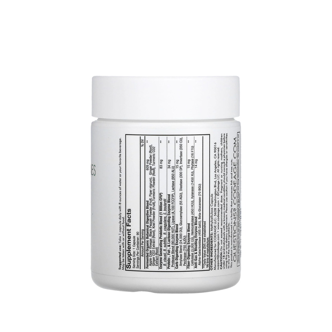 FERMENTED DIGESTIVE ENZYMES +