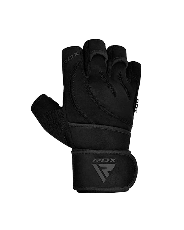 OPEN FINGER MICRO GYM GLOVE w/ Wrist Wrap - L4