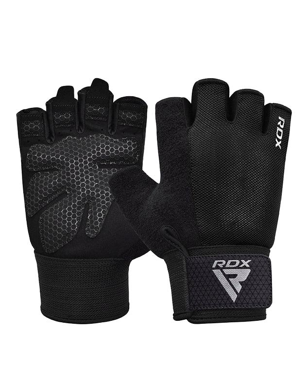 OPEN FINGER MESH GYM GLOVE - W1
