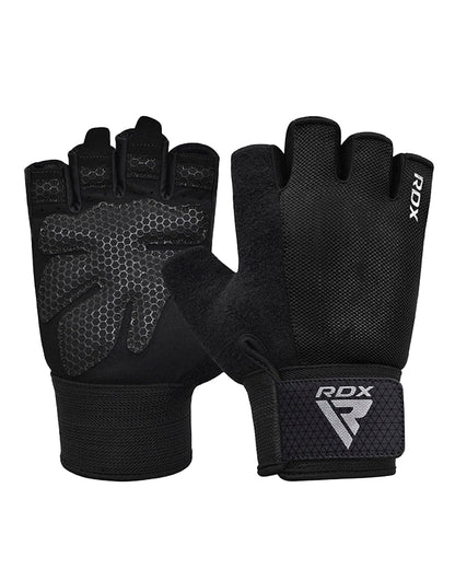 OPEN FINGER MESH GYM GLOVE - W1